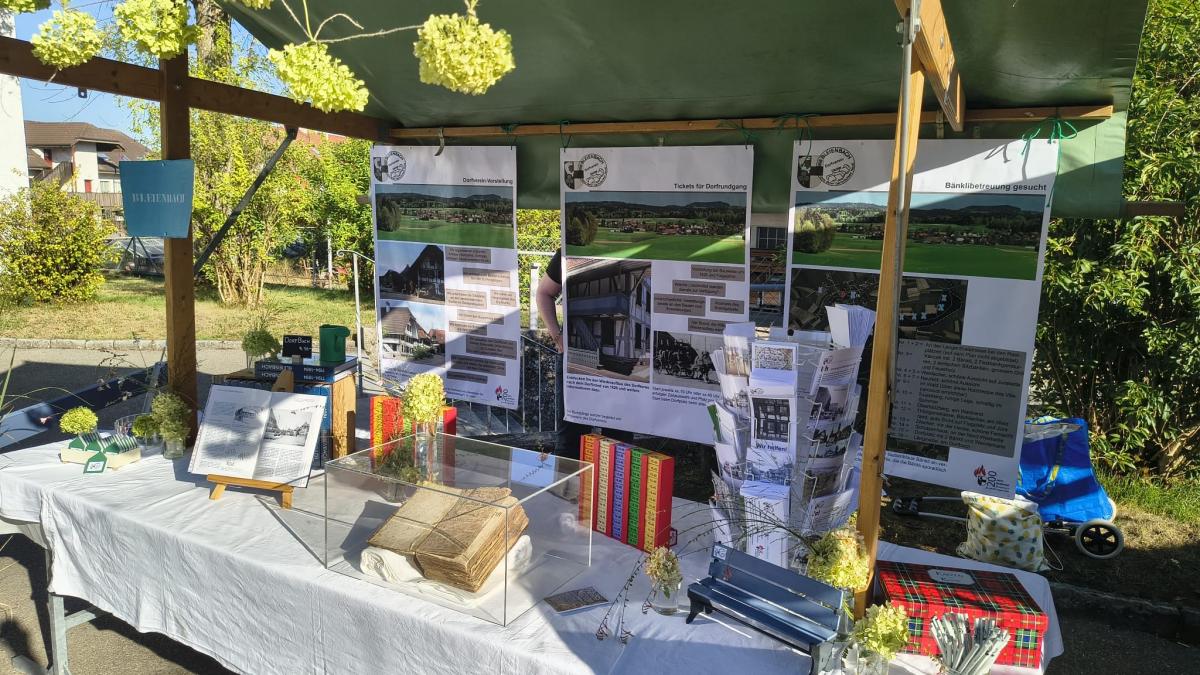 Stand des Dorfvereins