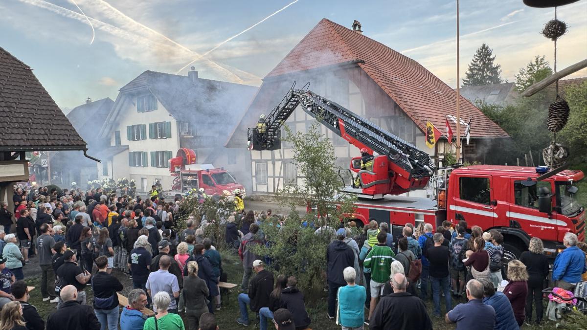 Der Einsatz läuft